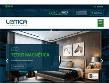 Tablet Screenshot of lemca.com.br