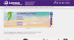 Desktop Screenshot of lemca.com